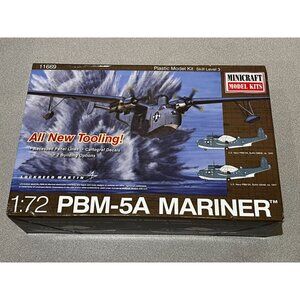 Minicraft 1:72 Scale 11669 Lockheed PBM-5A Mariner Premium Aircraft Model Kit